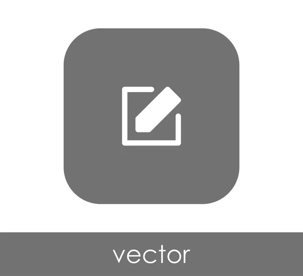 Illustration Vectorielle Conception Modifier Icône Concept — Image vectorielle