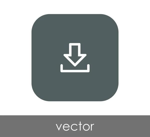 Diseño Ilustración Vectorial Del Icono Flecha — Vector de stock