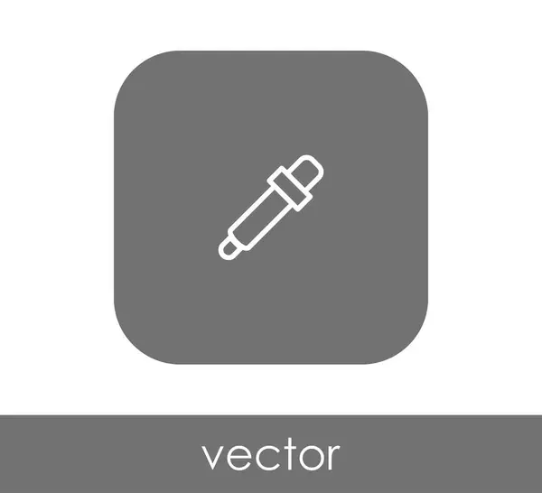Gotero Icono Vector Ilustración — Archivo Imágenes Vectoriales