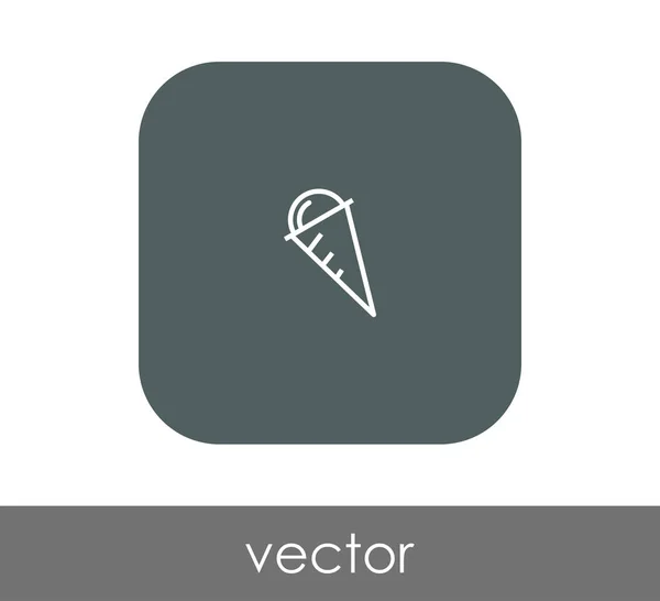 Ice cream icon — Stock Vector