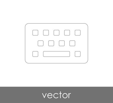 klavye simgesini tasarımını