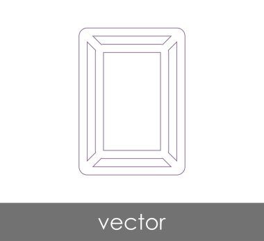 web tasarım ve uygulamalar için Çerçevesi simgesi