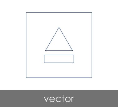 Vektör çıkarma simgesini