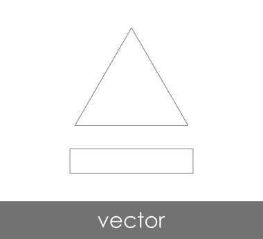 Vektör çıkarma simgesini