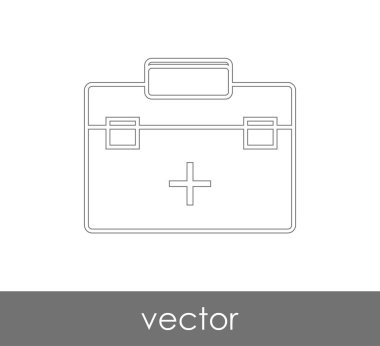 İlk yardım çantası simgesi