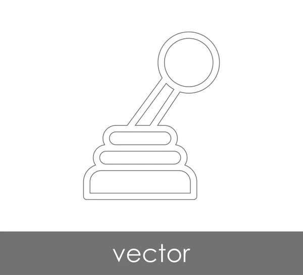 Ícone da caixa de velocidades —  Vetores de Stock