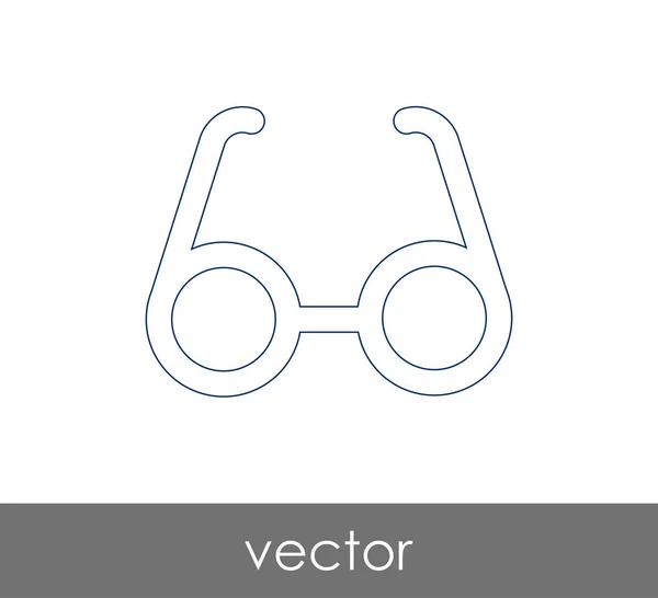 Eyeglasses icon — Stock Vector