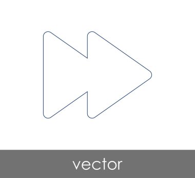 Hızlı ileri simgesi