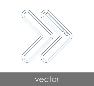 Hızlı ileri simgesi