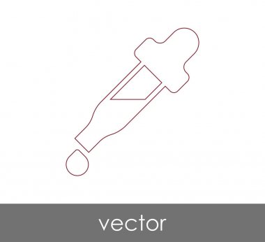 Damlalık tıbbi simge, vektör çizim