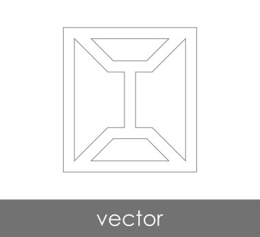 Vektör çizim, zarf simgesi, işareti  