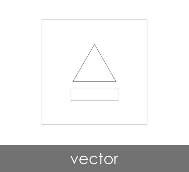 Vektör çıkarma simgesini