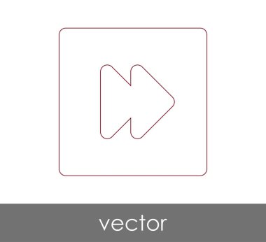 Hızlı ileri simgesi