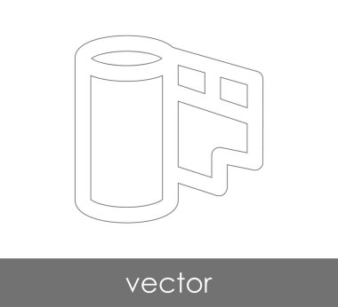 web tasarım ve uygulamalar için film simgesi