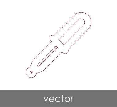 Damlalık tıbbi simge, vektör çizim