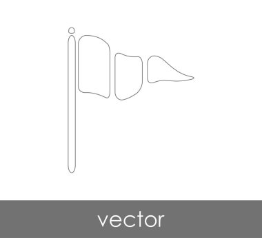 web tasarım ve uygulamalar için bayrak simgesi