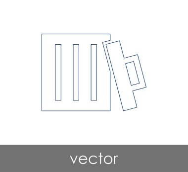 çöp kutusu simgesini