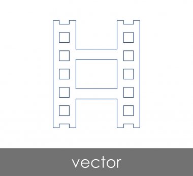 web tasarım ve uygulamalar için film simgesi