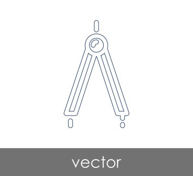 드로잉 나침반 아이콘