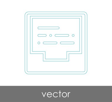 vektör çizim tasarım Arşiv simgesinin