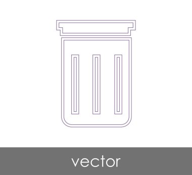 çöp kutusu simgesini