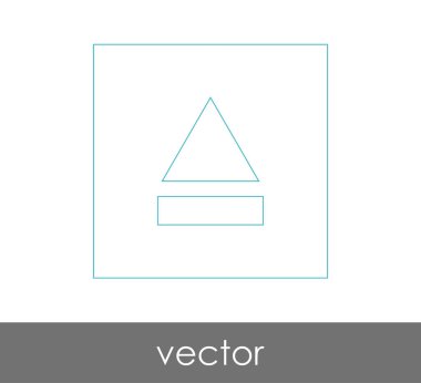 Vektör çıkarma simgesini