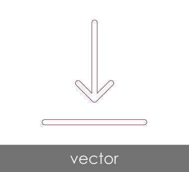 Ok simgesi, vektör çizim indir 