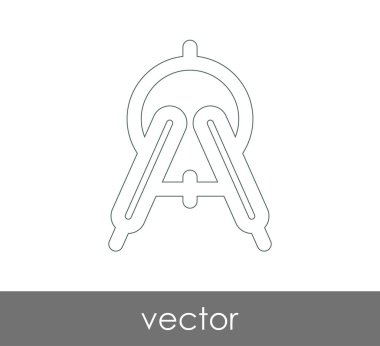 드로잉 나침반 아이콘