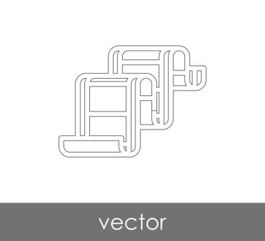 web tasarım ve uygulamalar için film simgesi