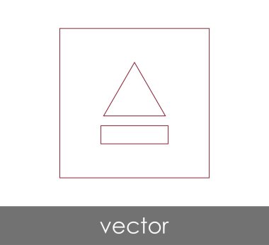 Vektör çıkarma simgesini