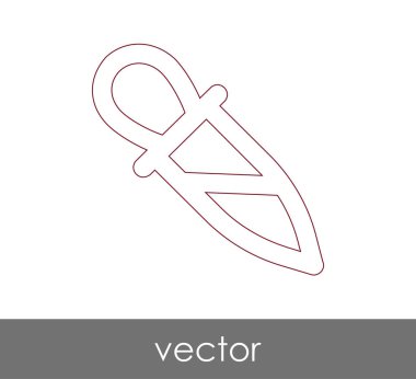 Damlalık tıbbi simge, vektör çizim