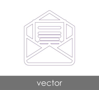 gelir e-posta simgesi