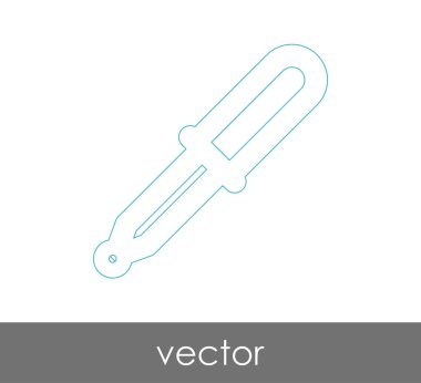 Damlalık tıbbi simge, vektör çizim