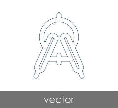 드로잉 나침반 아이콘