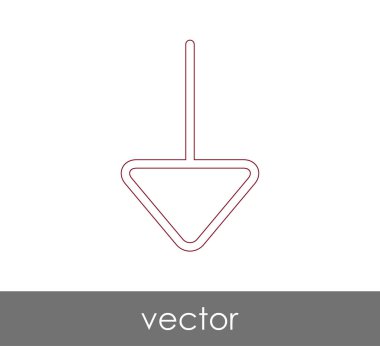 Ok simgesi, vektör çizim indir 