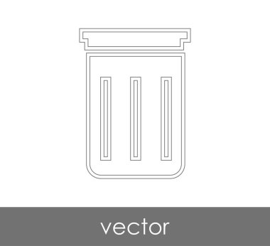 çöp kutusu simgesini