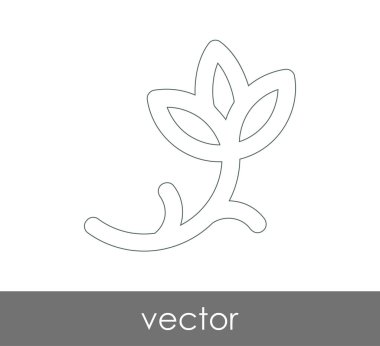 web tasarım ve uygulamalar için çiçek simgesi