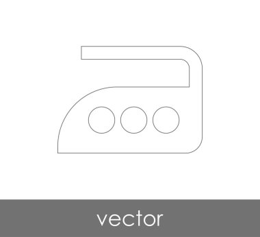 vektör çizim tasarım demir simgesinin