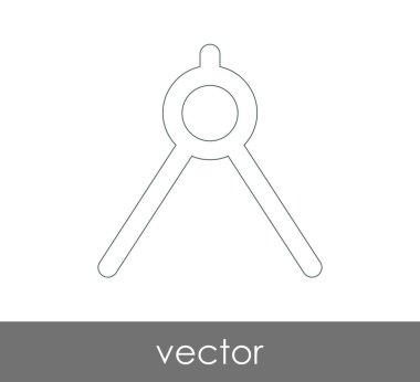 드로잉 나침반 아이콘