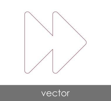 Hızlı ileri simgesi