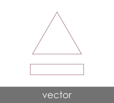 Vektör çıkarma simgesini