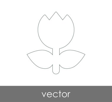 web tasarım ve uygulamalar için çiçek simgesi