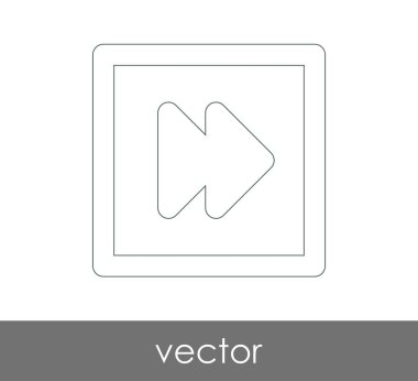 Hızlı ileri simgesi