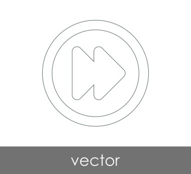 Hızlı ileri simgesi