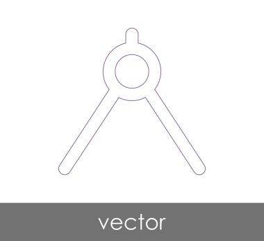 드로잉 나침반 아이콘