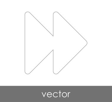 Hızlı ileri simgesi