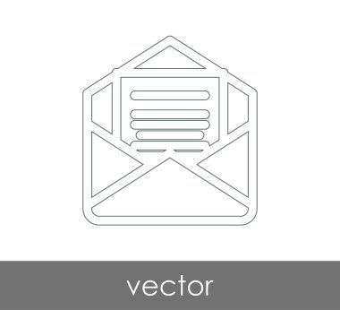 gelir e-posta simgesi