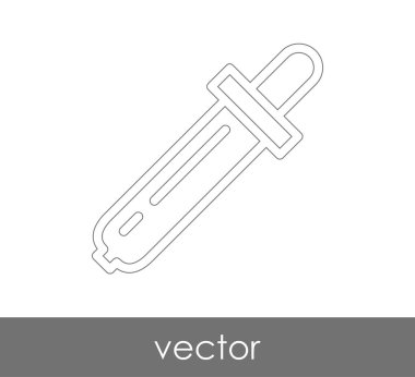 Damlalık tıbbi simge, vektör çizim