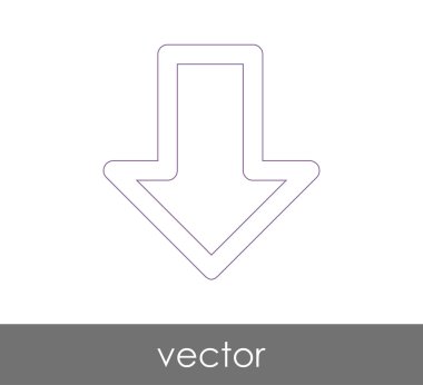 Ok simgesi, vektör çizim indir 