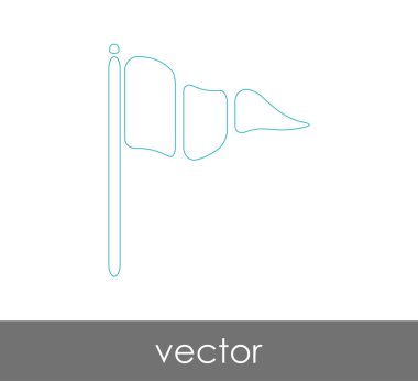 web tasarım ve uygulamalar için bayrak simgesi